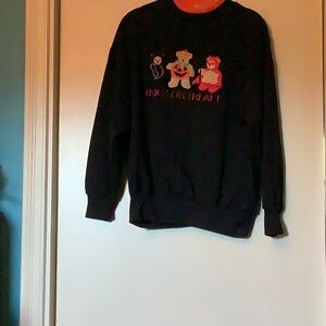 Halloween Women’s Medium Black Pullover Sweatshirt
